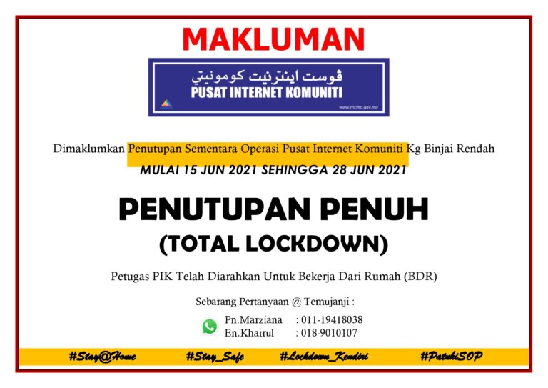 TOTAL LOCKDOWN 15 28 JUN