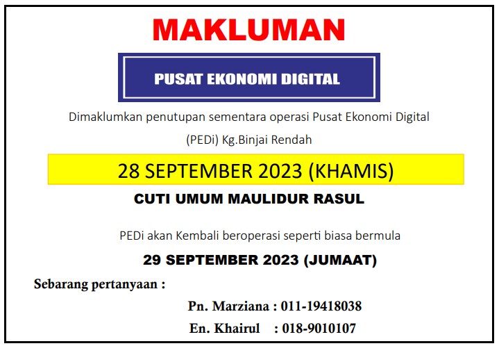 CUTI MAULIDUR RASUL