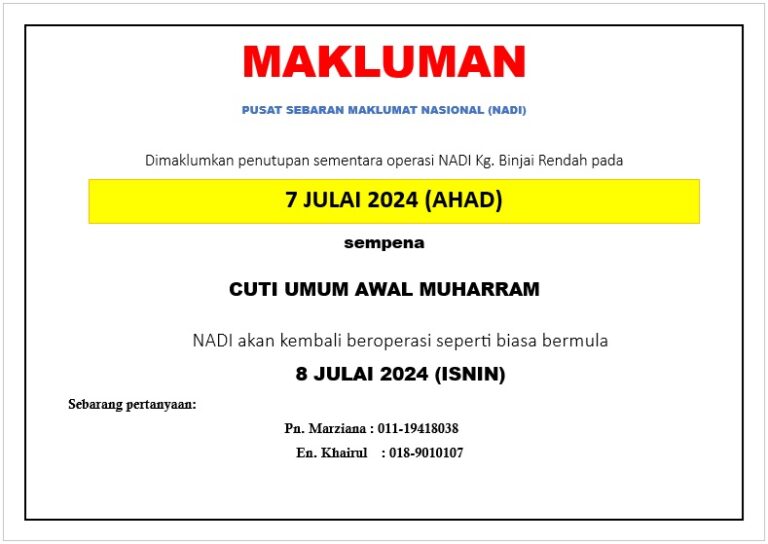 AWAL MUHARRAM