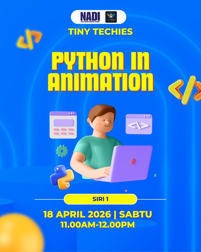PYTHON IN ANIMATION 18 APRIL 11.00 AM - 12.00 PM
